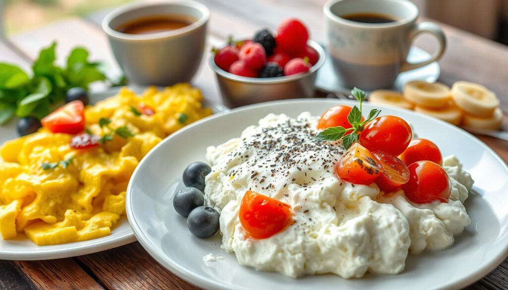 quick breakfast ideas cottage cheese eggs