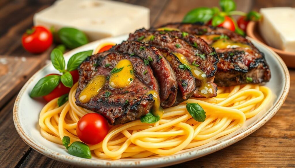 Beef Steak Pasta