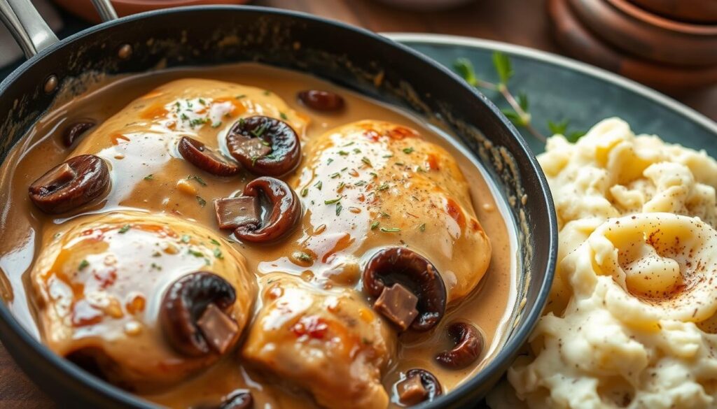 Creamy balsamic chicken