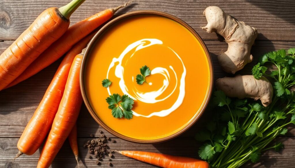 carrot ginger soup