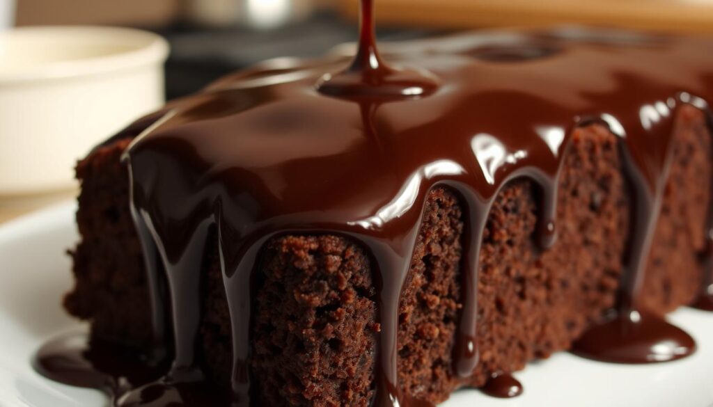 chocolate glaze