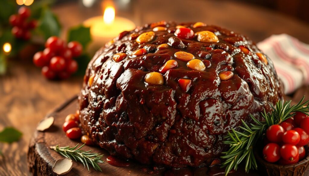 moist christmas pudding