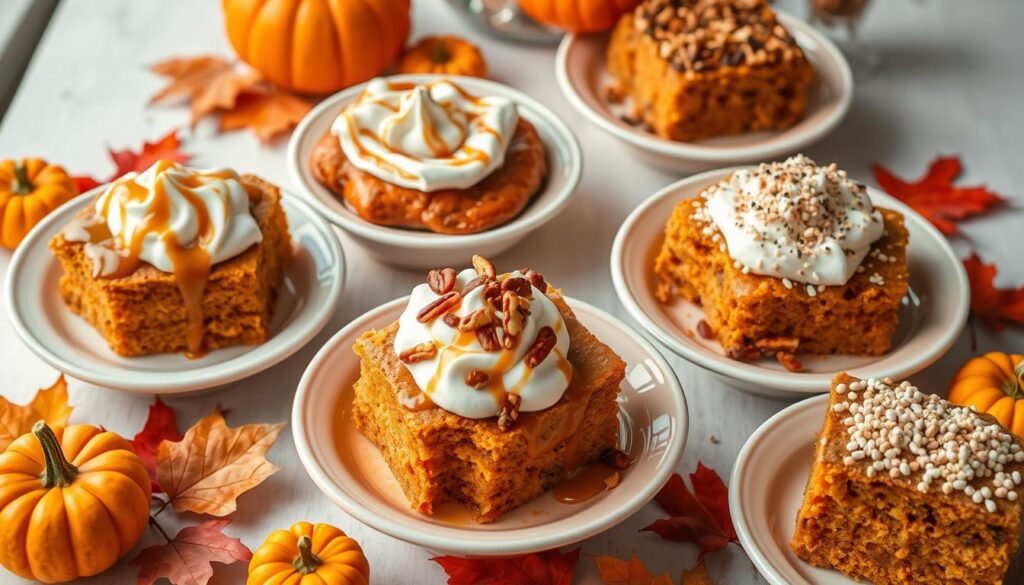 pumpkin dump cake variations