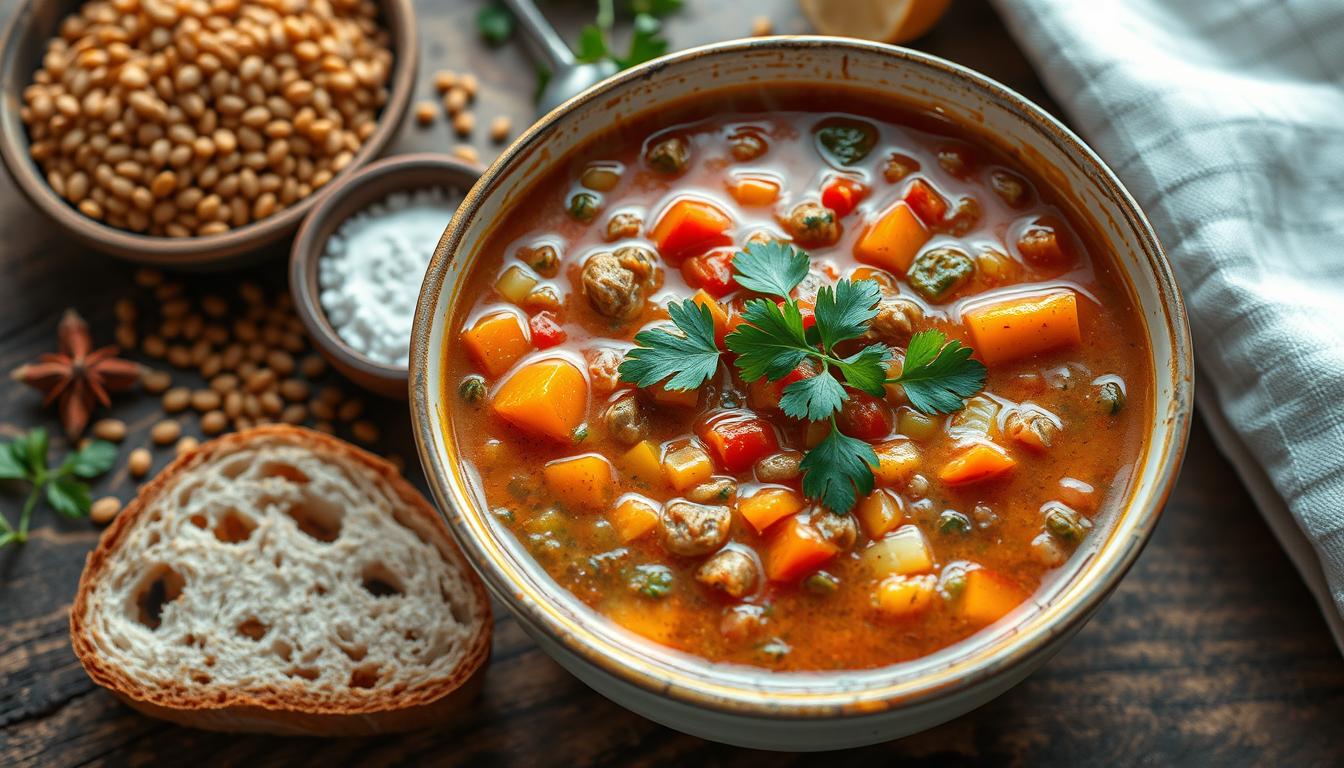 vegan lentil soup