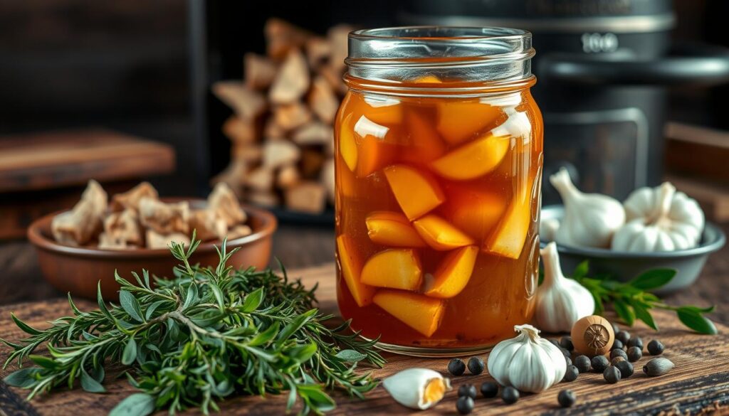 Bourbon Brine for Applewood Smoked Chicken