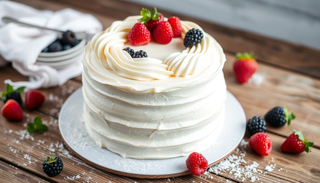 Classic Kefir Vanilla Cake