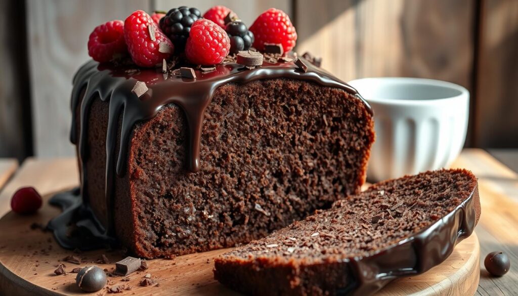 Double Chocolate Cream Cheese Pound Cake