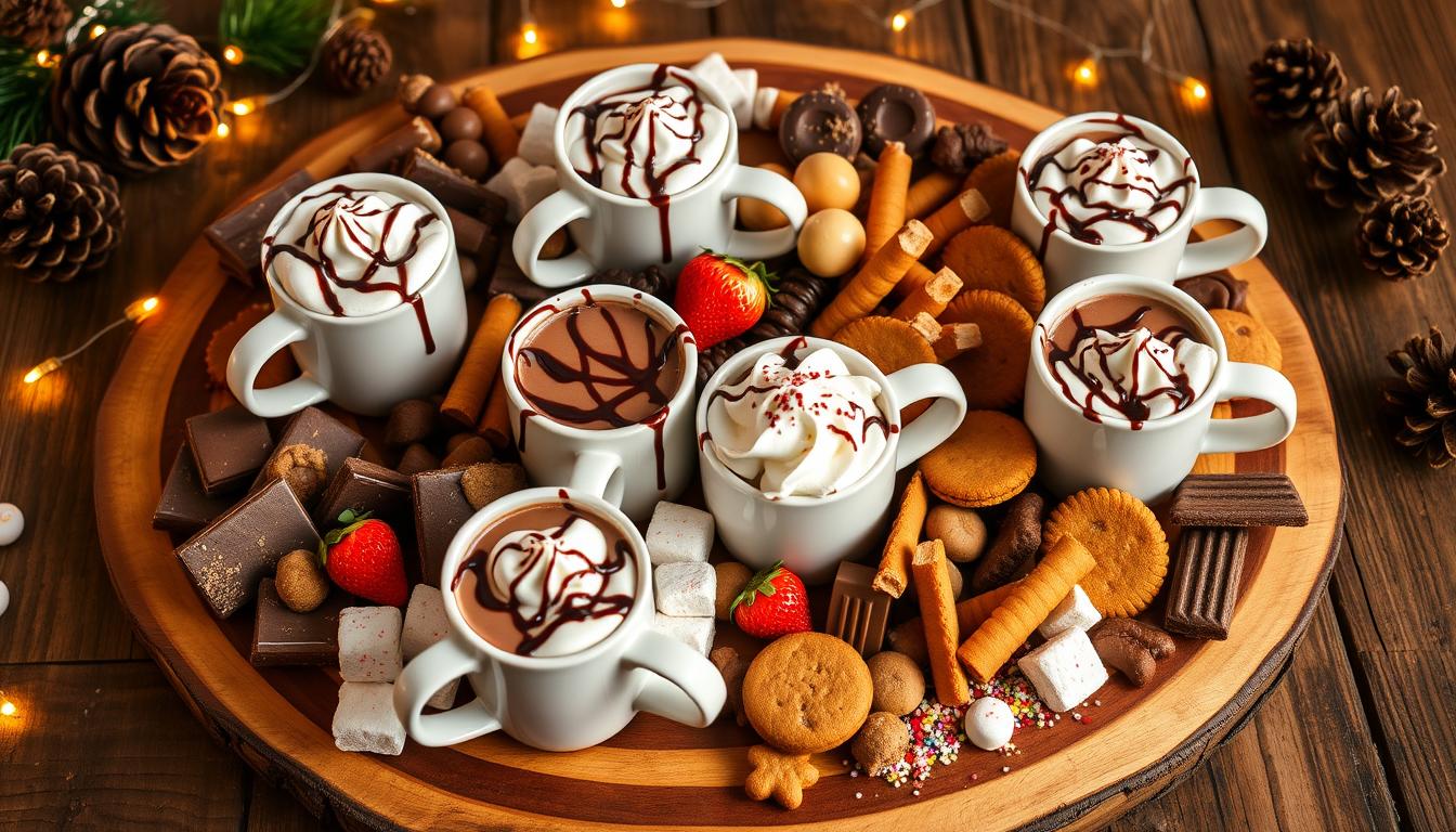 Hot Chocolate Charcuterie Board