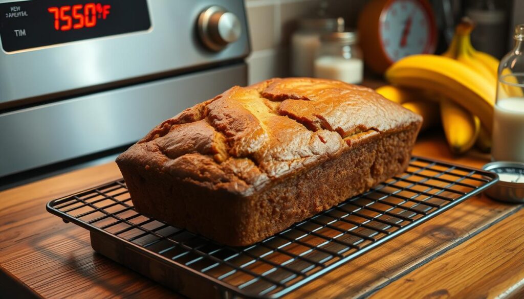 Kefir Banana Bread Cake Baking Temperature