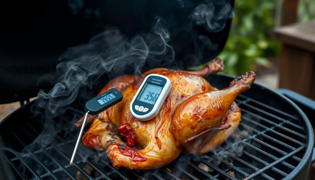 Smoked Turkey Temperature Monitoring