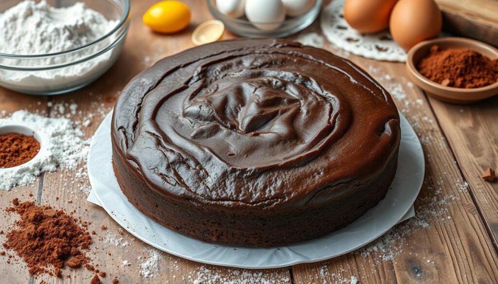 chocolate cake base