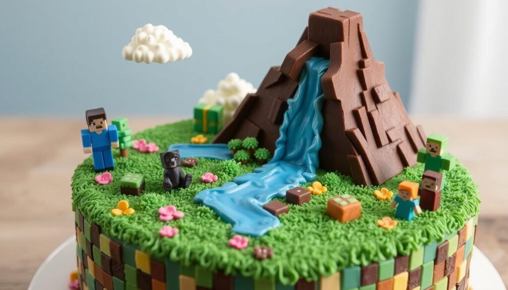 minecraft cake