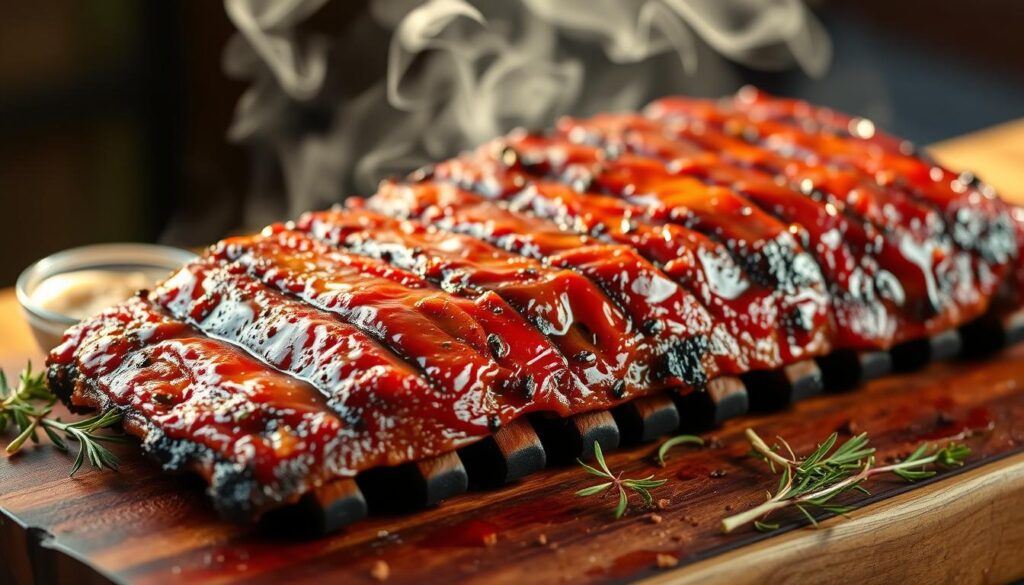 smoked ribs