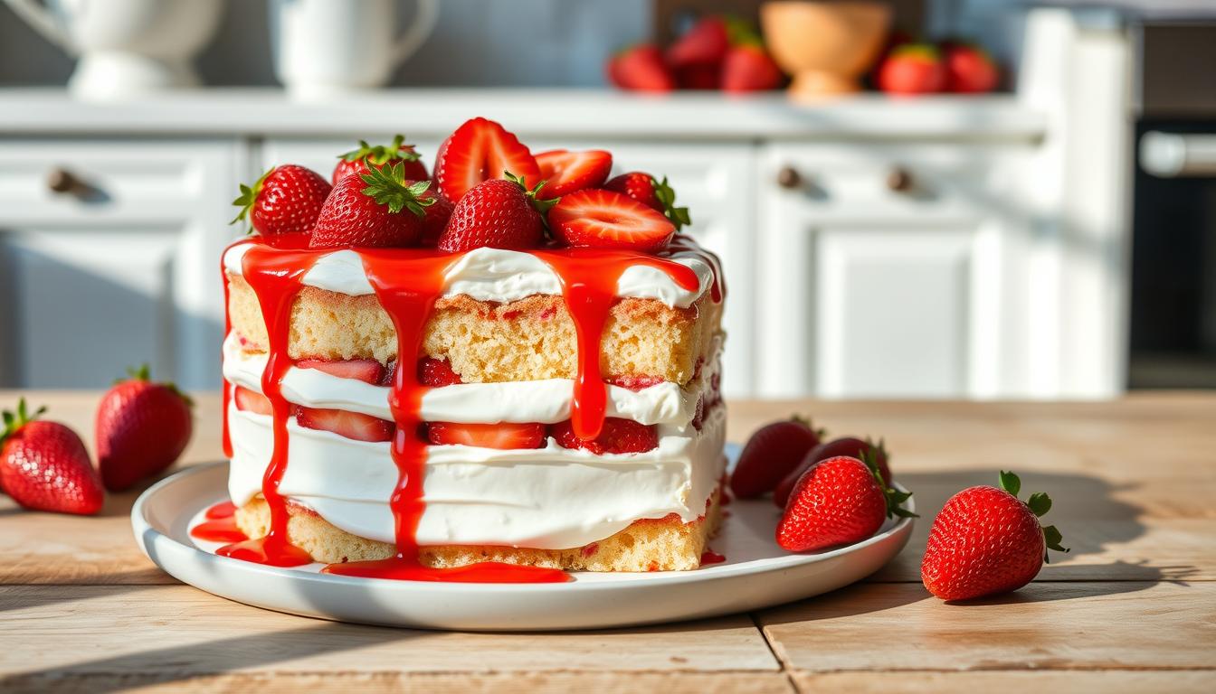 strawberry poke cake recipe