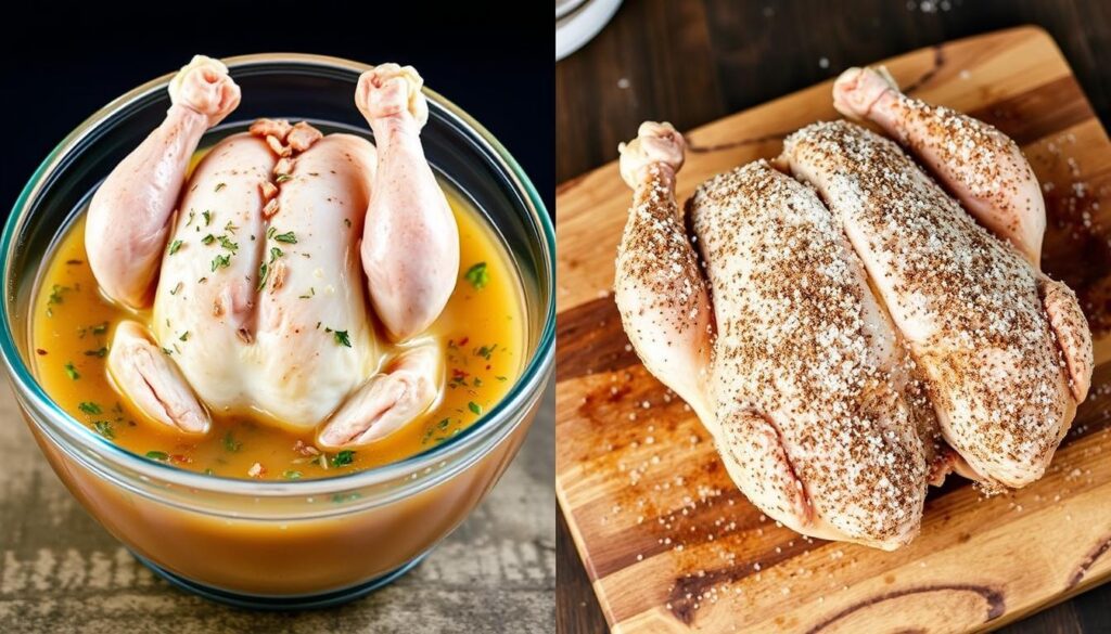 wet brine vs dry brine chicken