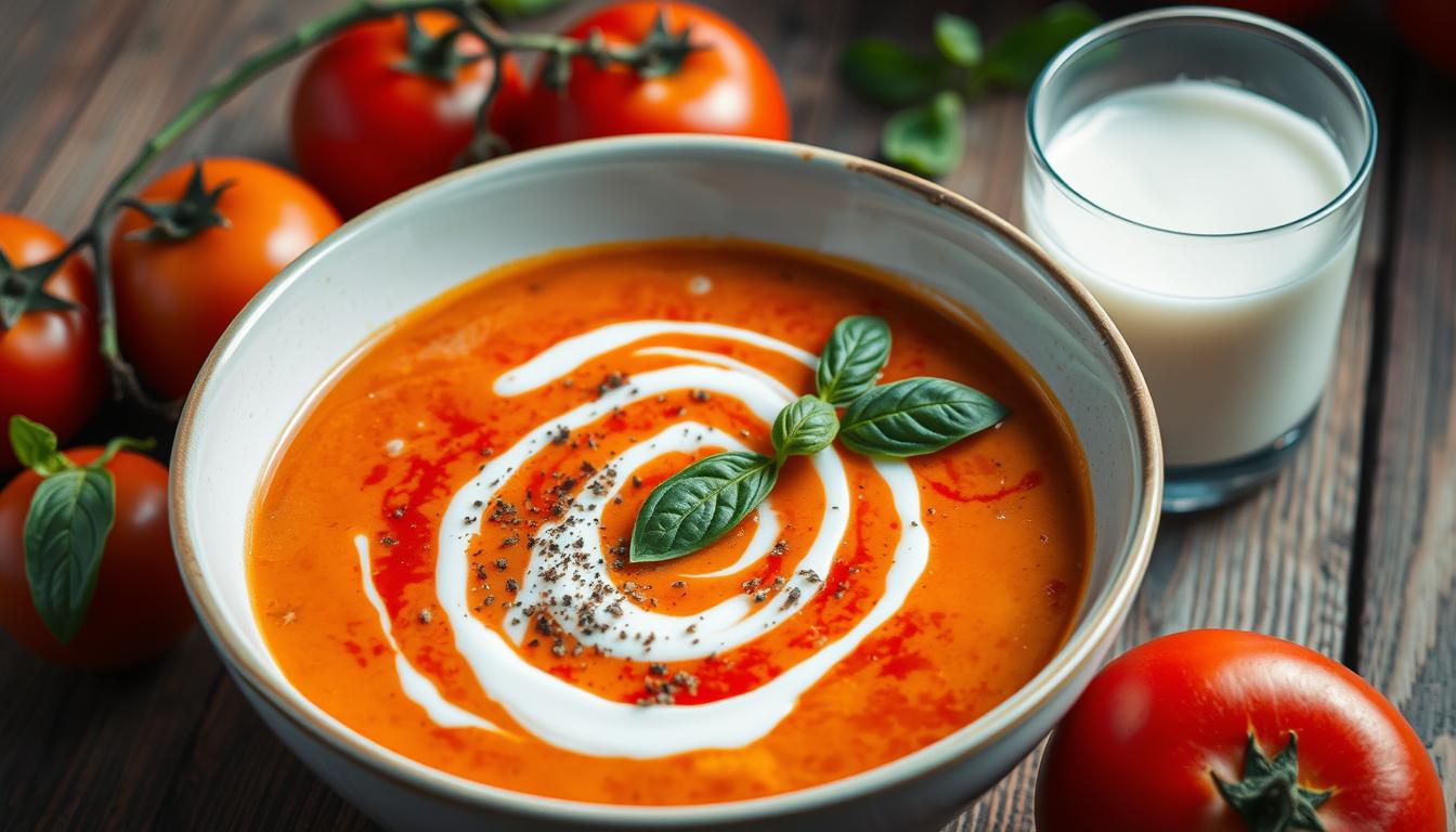 Kefir Roasted Tomato soup