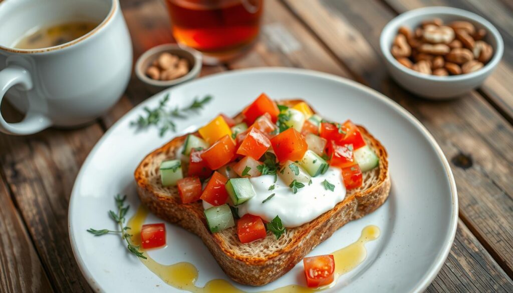 Savory Kefir Toast