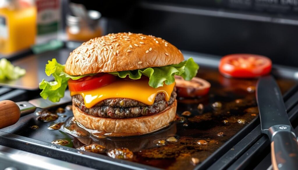 classic smashed burger on blackstone griddle recipes