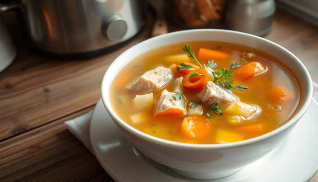 homemade chicken soup