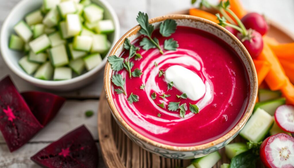 kefir beet soup