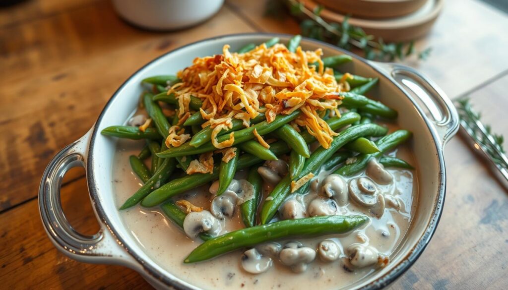 oven-baked green bean casserole