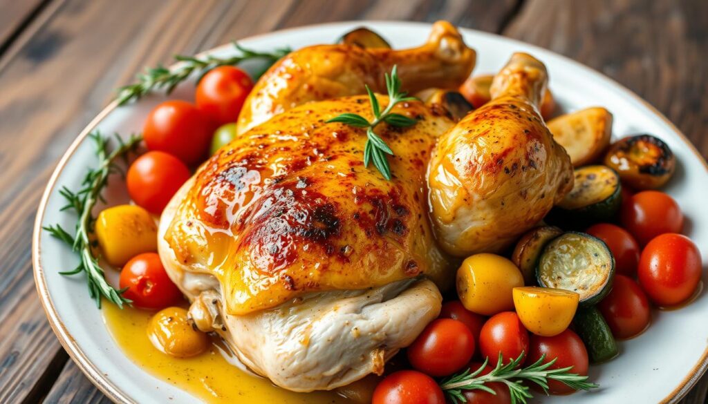 tender oven-baked chicken