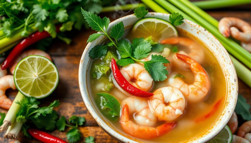 thai clear shrimp soup